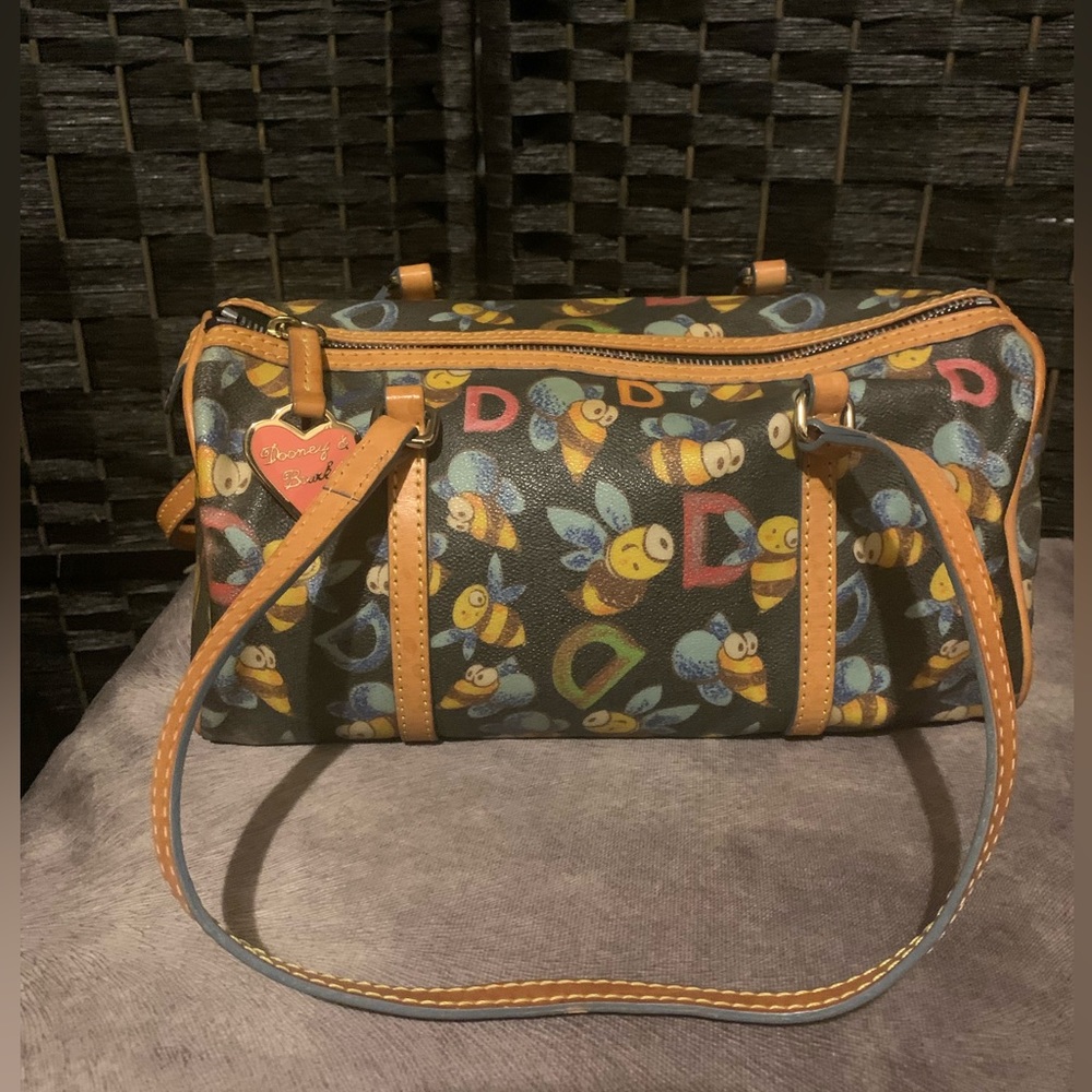 Dooney and bourke bumble bee shoulder bag